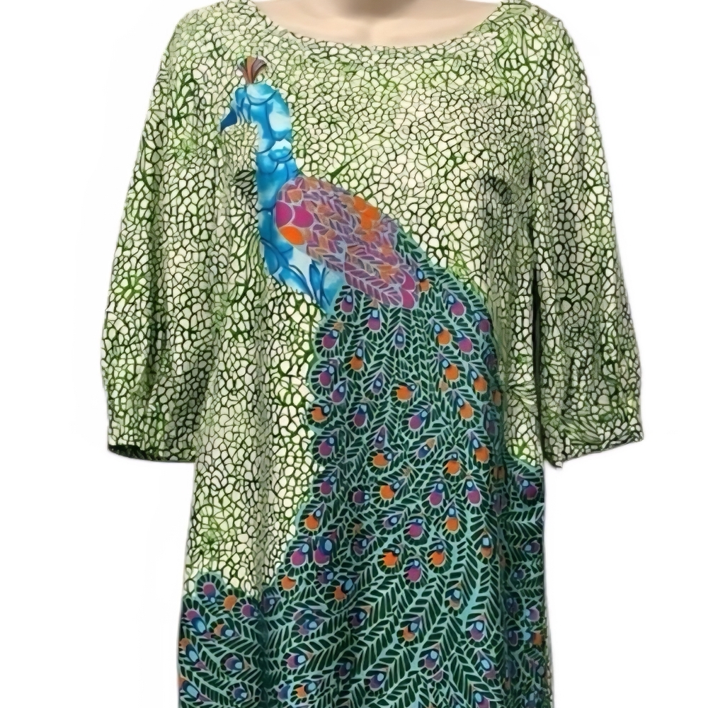 Lilly Pulitzer Sandpiper Peacock DRESS SIZE 4